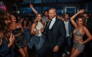 bachelor party strippers performing at private event